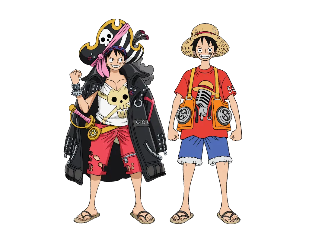 Luffy dalam Aksi Petualangan Barunya Monkey D Luffy dalam Film One Piece
