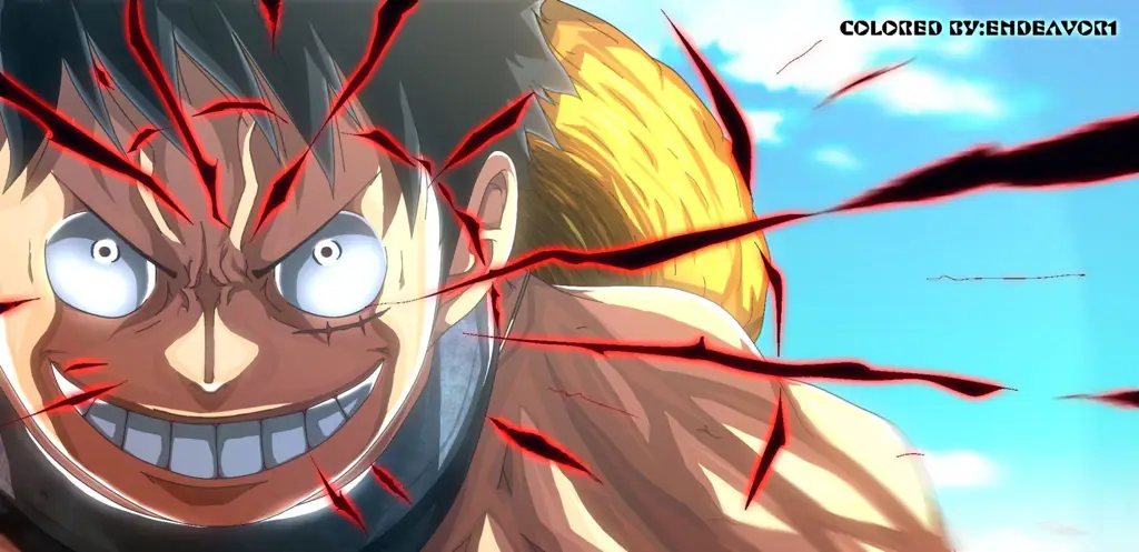 Gambar Luffy dari One Piece