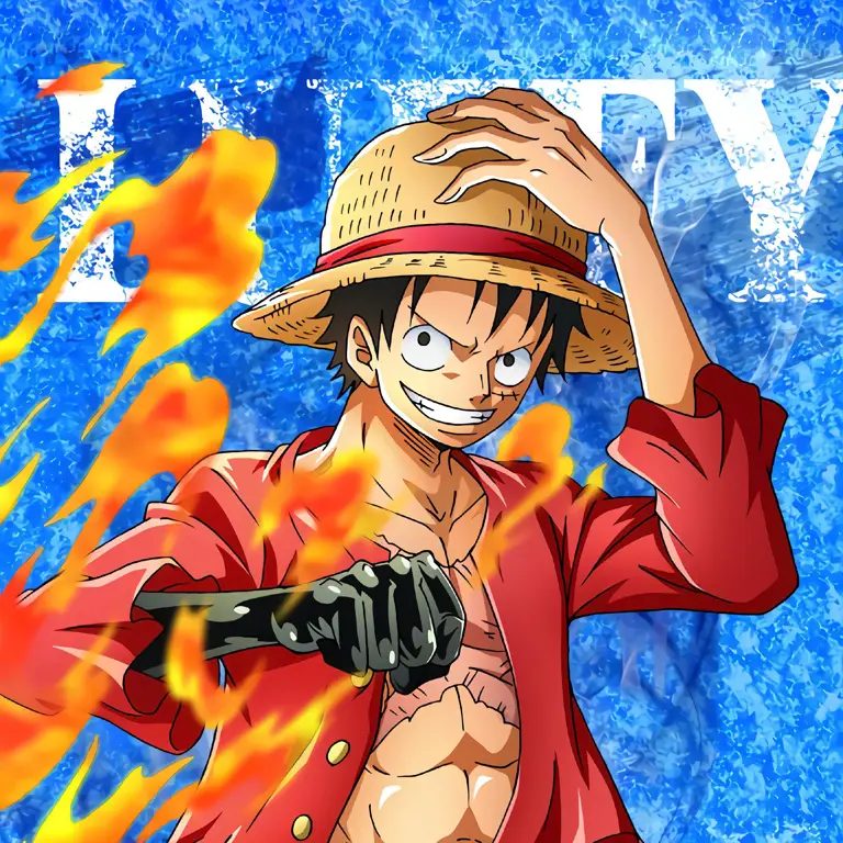 Luffy dalam aksi di One Piece Movie 1