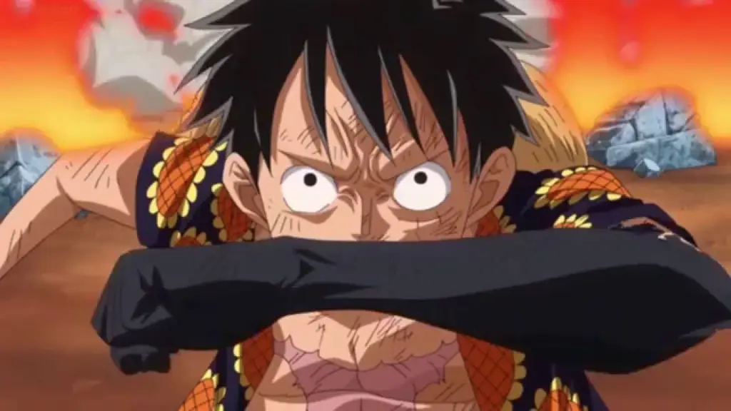 Luffy menggunakan Gear Fourth