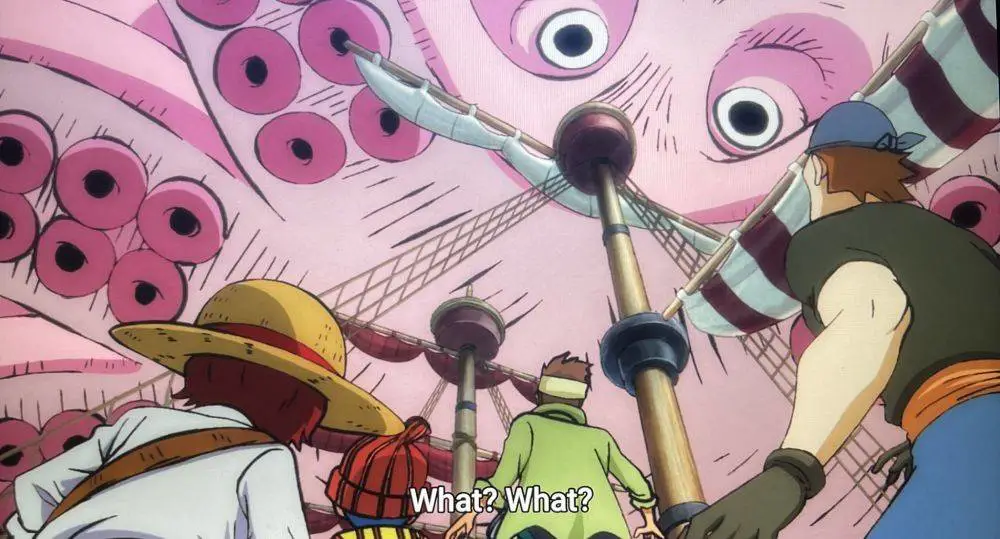 Gambar Luffy dalam One Piece episode 967