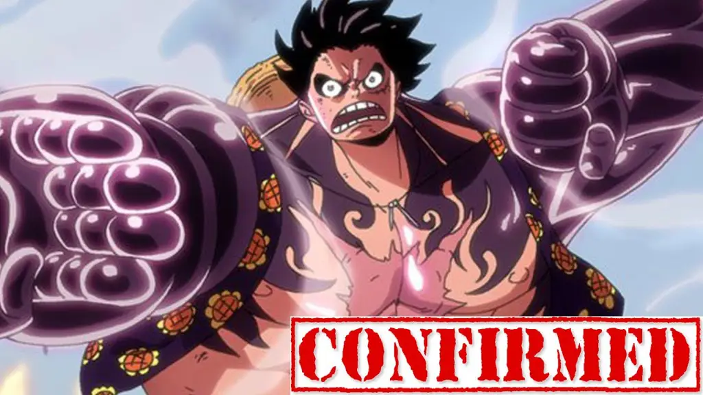 Luffy menggunakan Gear Fourth melawan Doflamingo