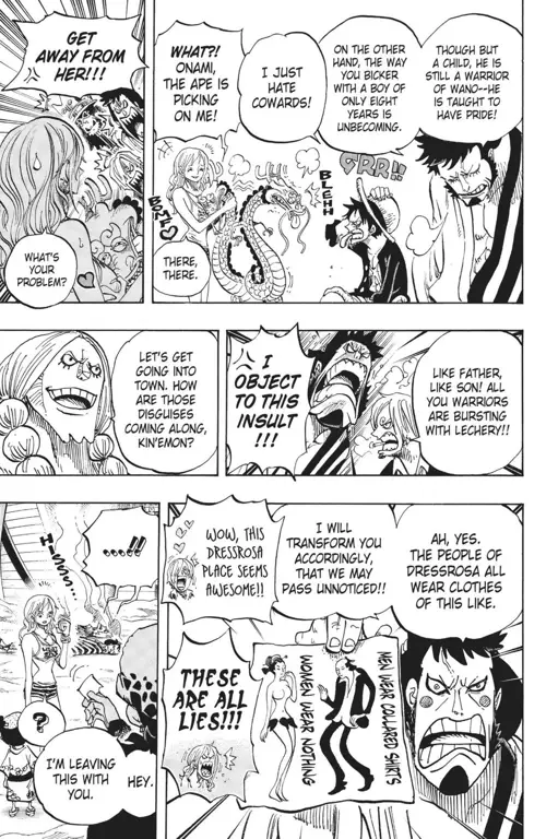 Luffy dan Kru Topi Jerami dalam Aksi Karakter-karakter One Piece di episode 701