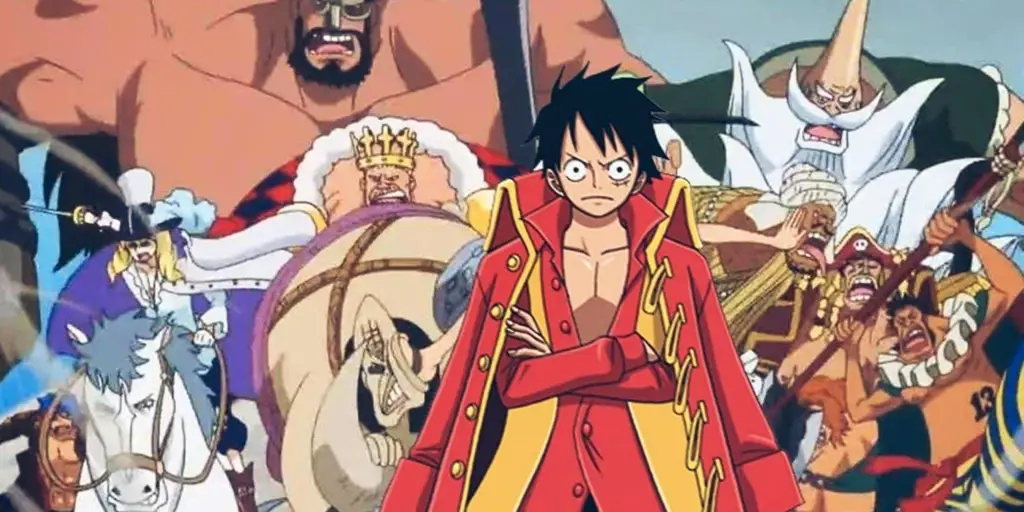 Gambar Luffy dan kru Topi Jerami