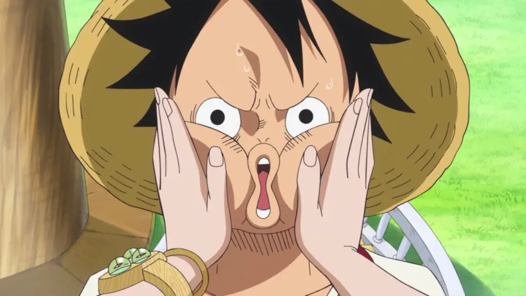 Luffy merayakan kemenangan di One Piece episode 800