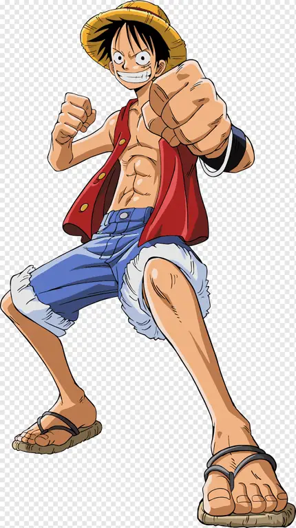 Gambar para karakter utama One Piece