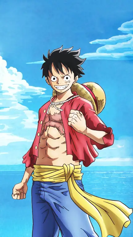 Luffy, kapten bajak laut Topi Jerami