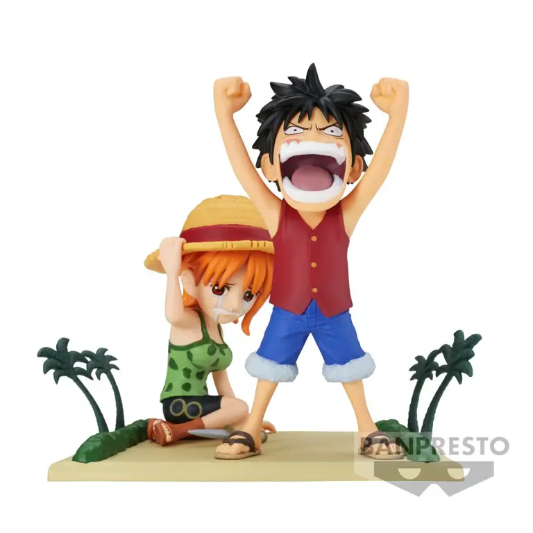 Luffy dan Nami dalam One Piece episode 3