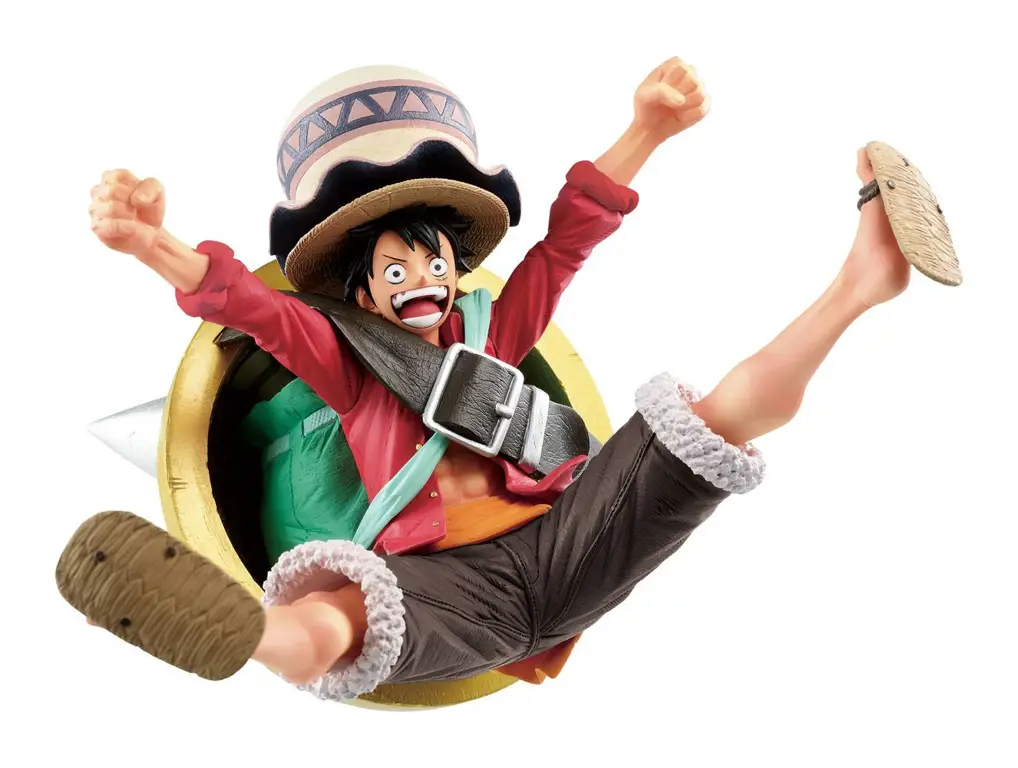 Luffy dalam aksi di One Piece Stampede