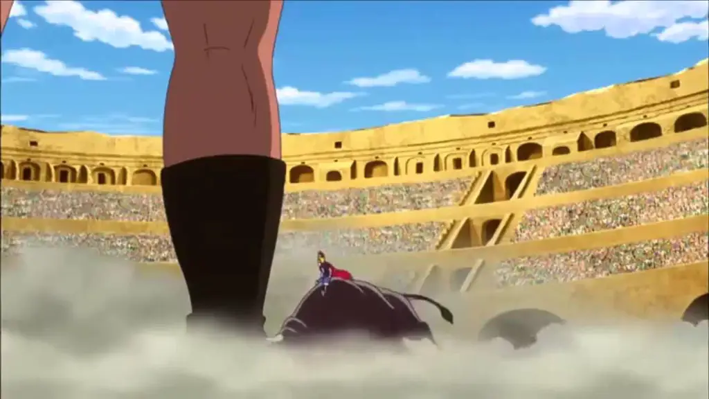 Luffy bertemu dengan raksasa di Pulau Elbaf