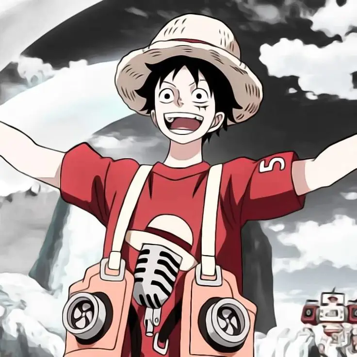 Luffy dalam film One Piece Red