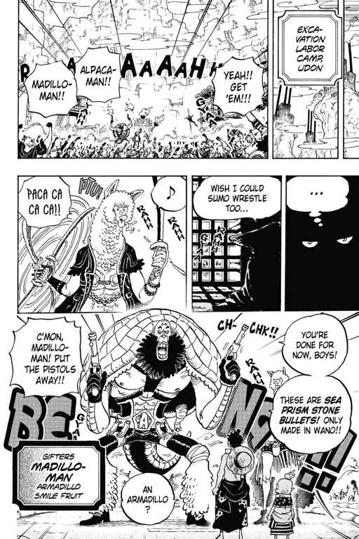 Luffy dalam One Piece chapter 939