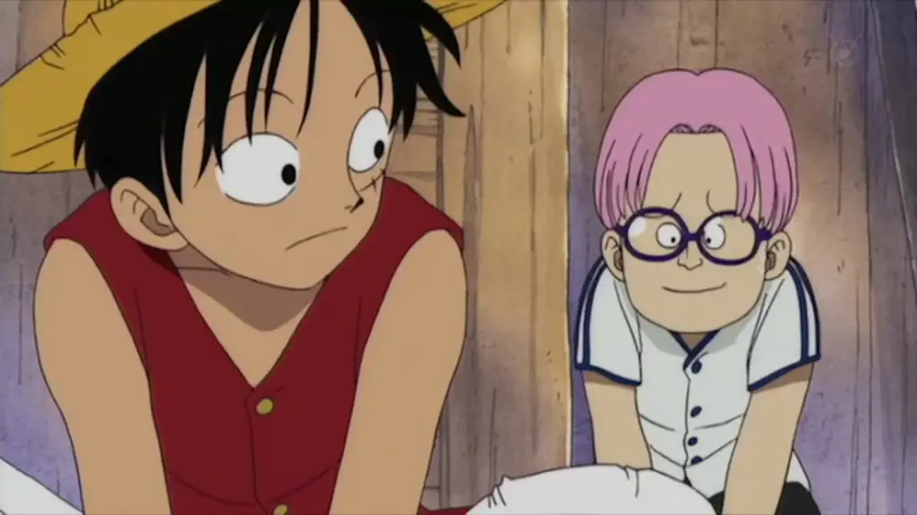 Luffy di episode pertama One Piece