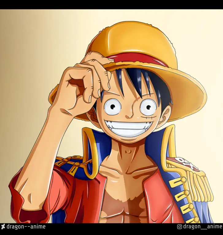 Gambar Luffy, karakter utama One Piece