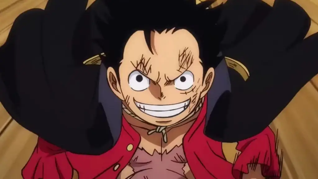 Luffy dalam aksi di One Piece episode 1071