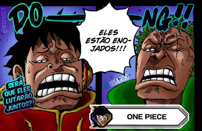 Luffy dalam aksi di One Piece episode 1075