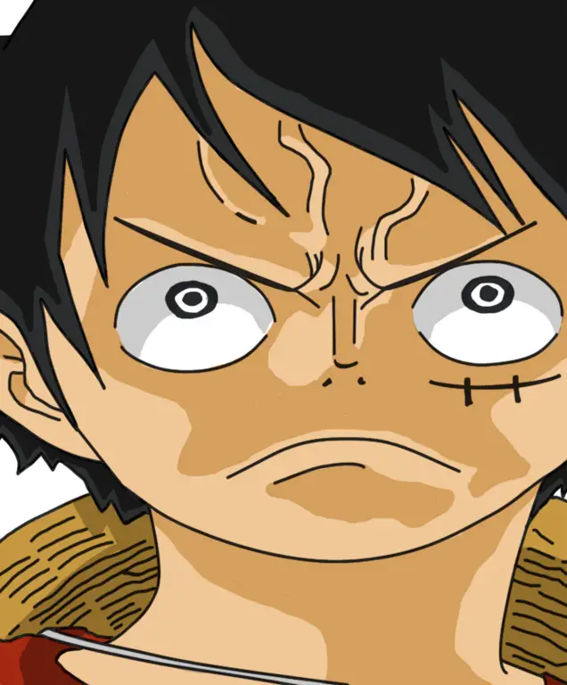 Luffy dalam komik One Piece chapter 691