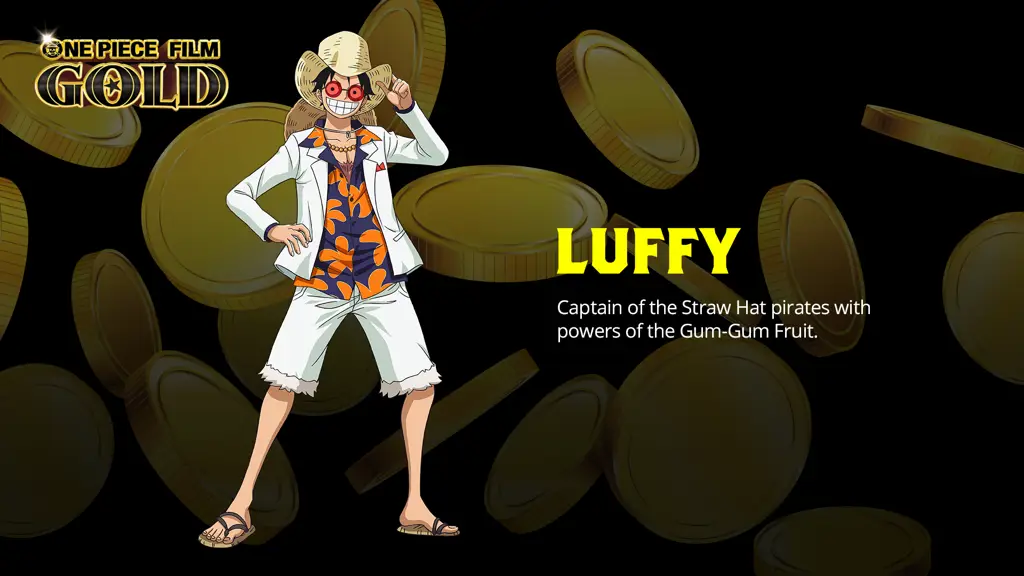 Luffy dalam film One Piece Film: Gold