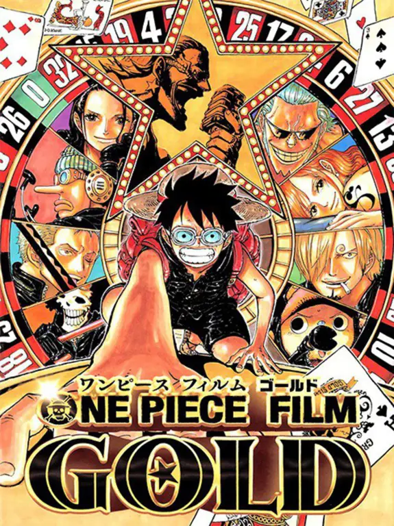 Luffy dalam One Piece Film: Gold