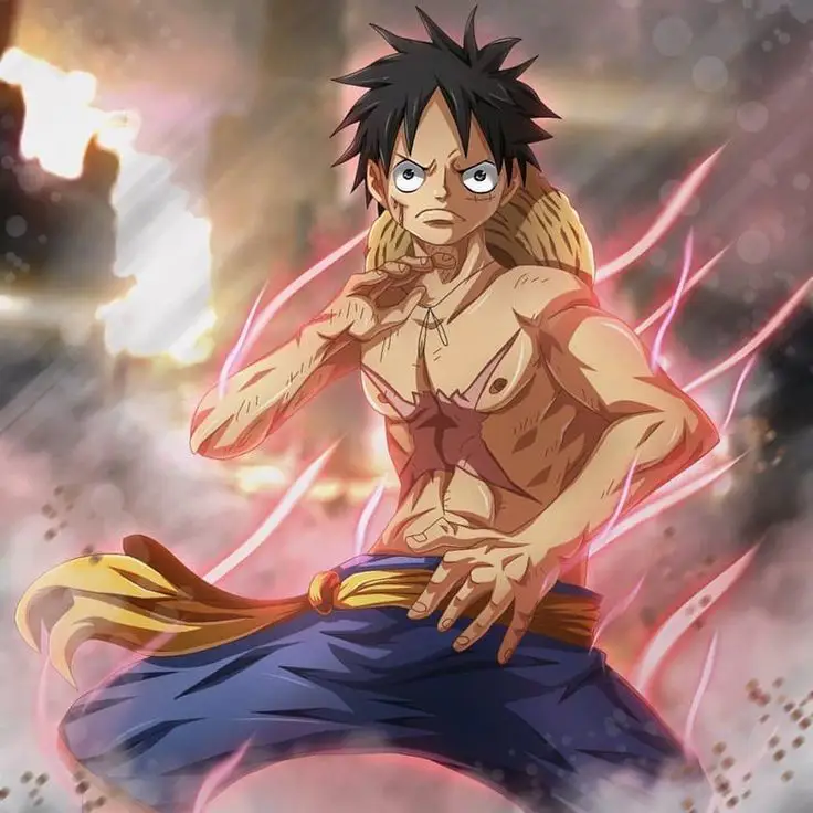 Luffy menggunakan Gear Second melawan Lucci