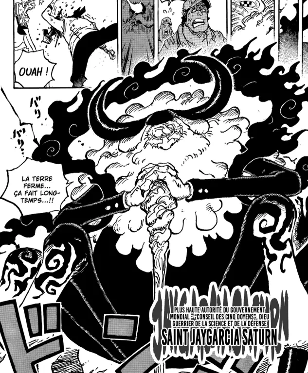 Luffy dalam One Piece Chapter 1095