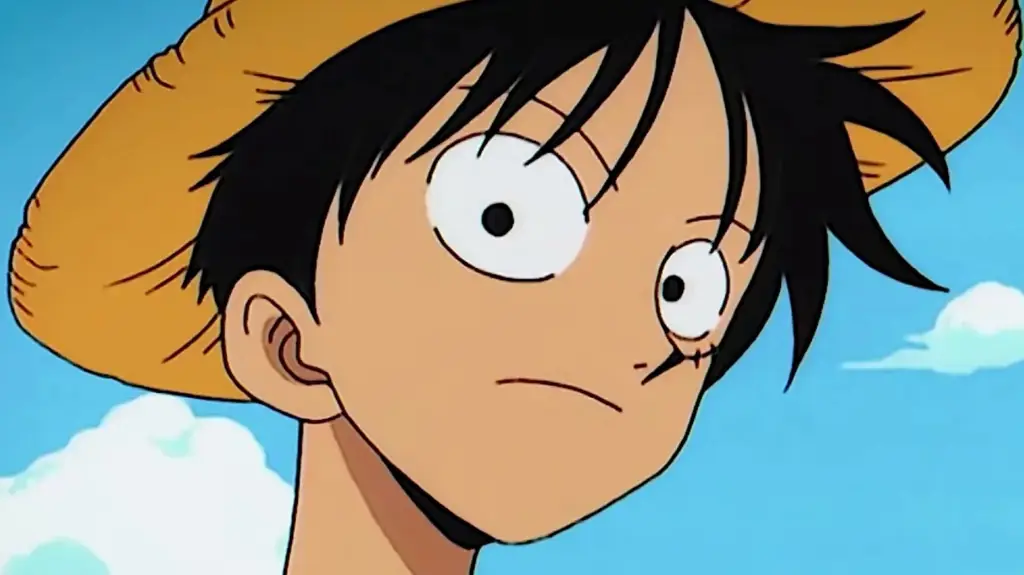 Luffy di episode pertama One Piece