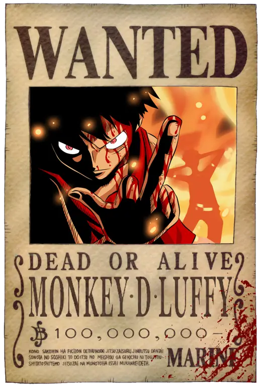 Luffy si Topi Jerami Gambar Luffy, tokoh utama One Piece