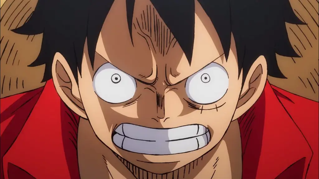 Luffy dalam aksi di film One Piece Stampede