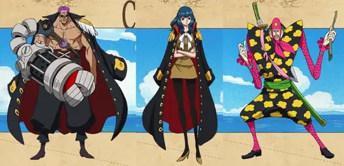 Karakter-karakter utama dalam One Piece Film: Z