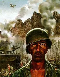 Veteran Perang Dunia Kedua yang menderita PTSD