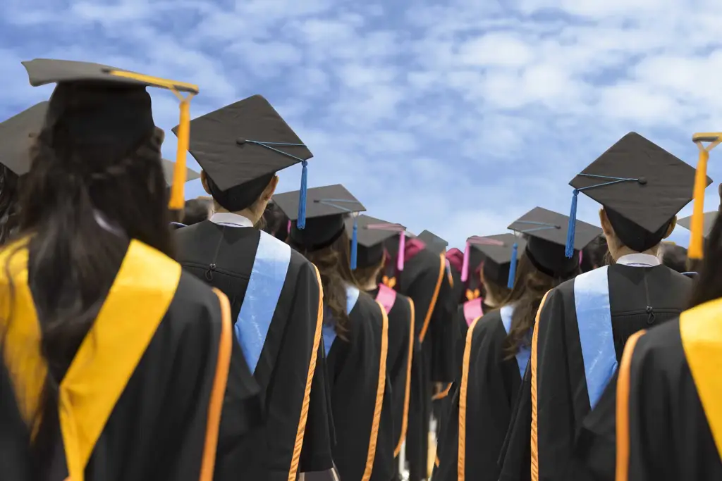 Para siswa SMK Negeri 3 Bandar Lampung yang sedang wisuda