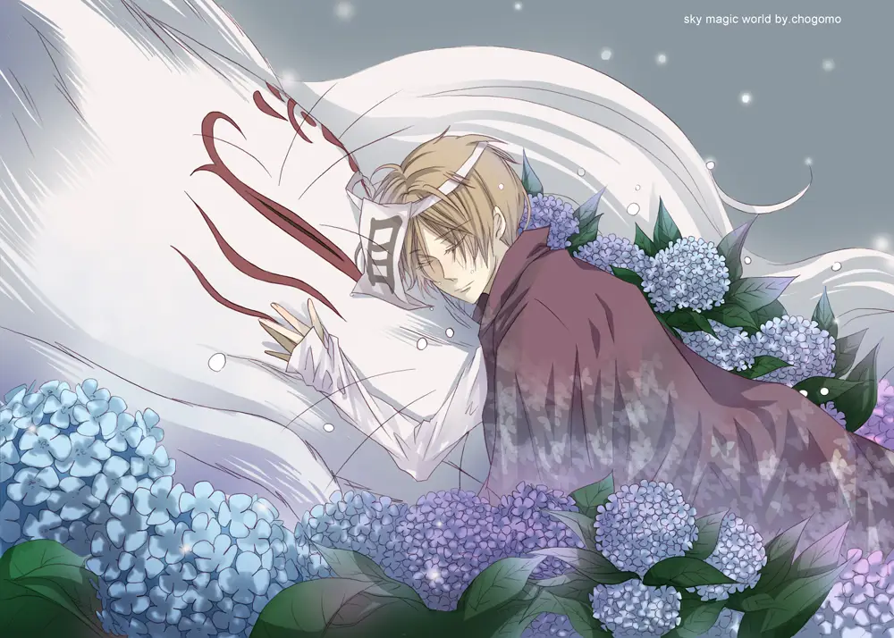 Gambar Madara dan Natsume di Natsume Yuujinchou S4