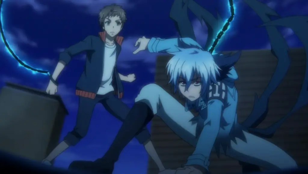 Mahiru dan Kuro, karakter utama Servamp Mahiru dan Kuro dari Servamp
