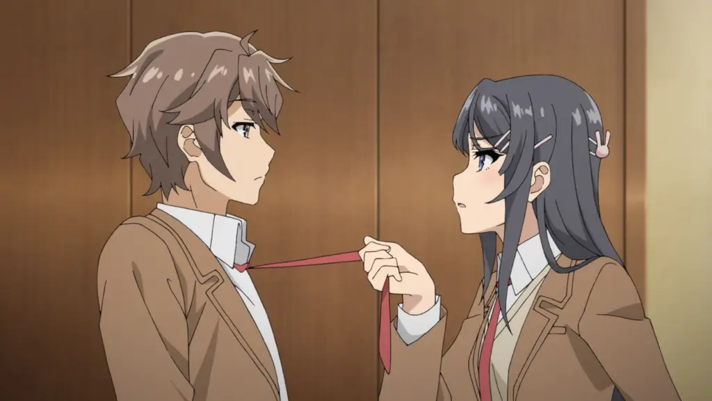 Gambar Mai Sakurajima dari anime Rascal Does Not Dream of Bunny Girl Senpai