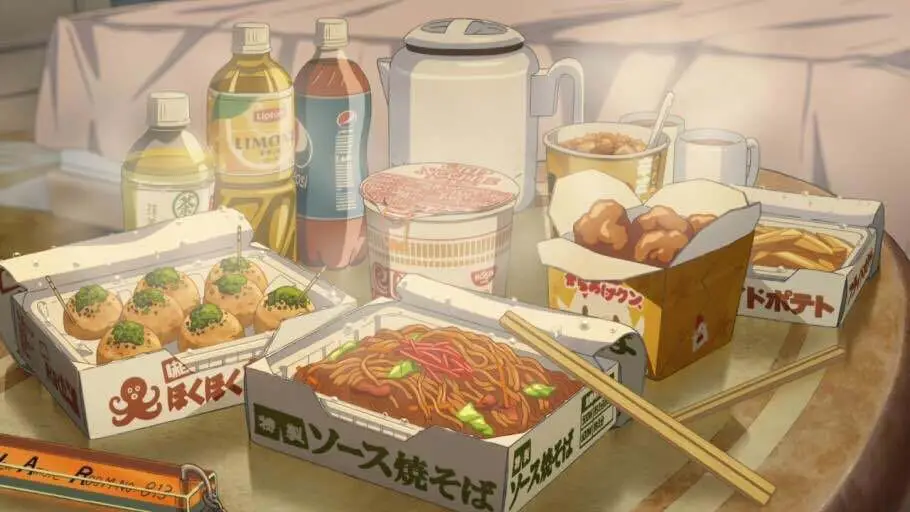 Makanan fantasi yang unik dan menarik dari dunia anime