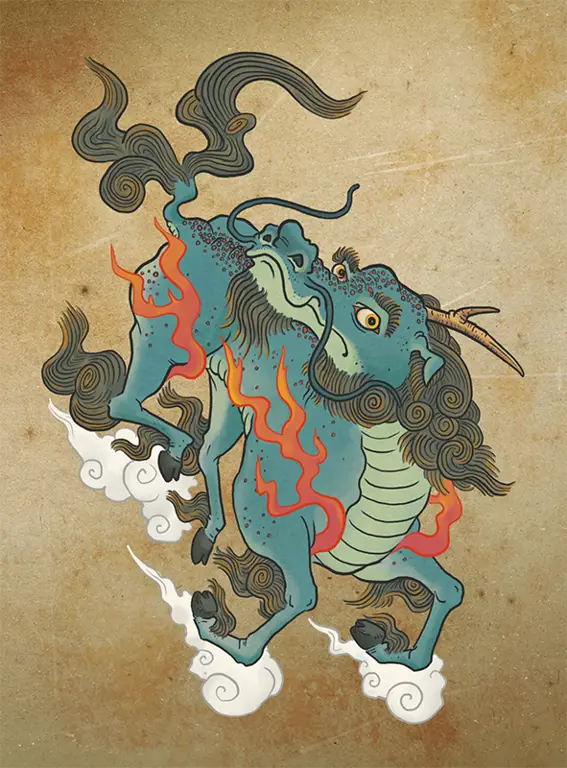 Ilustrasi Yokai dalam Mitologi Jepang