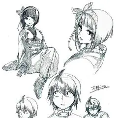 Makoto Misumi, Sang Protagonis Gambar Makoto Misumi, karakter utama dalam anime Tsuki ga Michibiku Isekai Douchuu