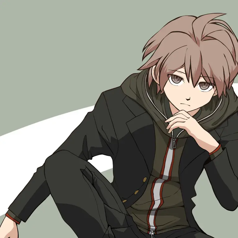 Gambar Makoto Naegi di Danganronpa 3 Kibou-hen