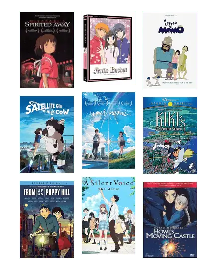 Gambar orang menonton film anime bersama