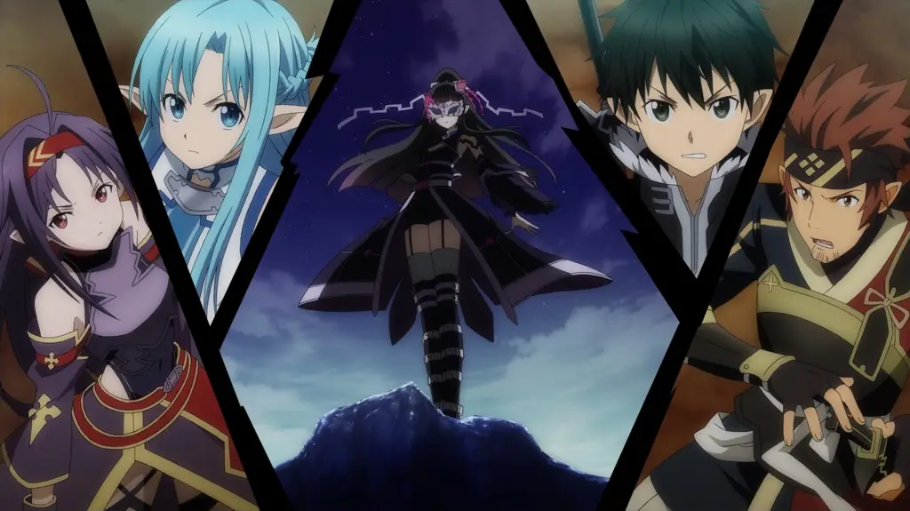 Perbandingan antara anime Accel World dan Sword Art Online