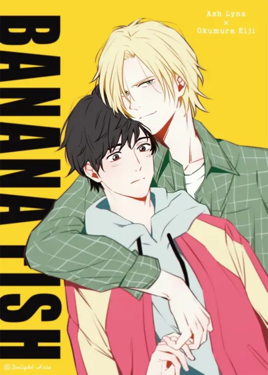 Gambar manga Banana Fish