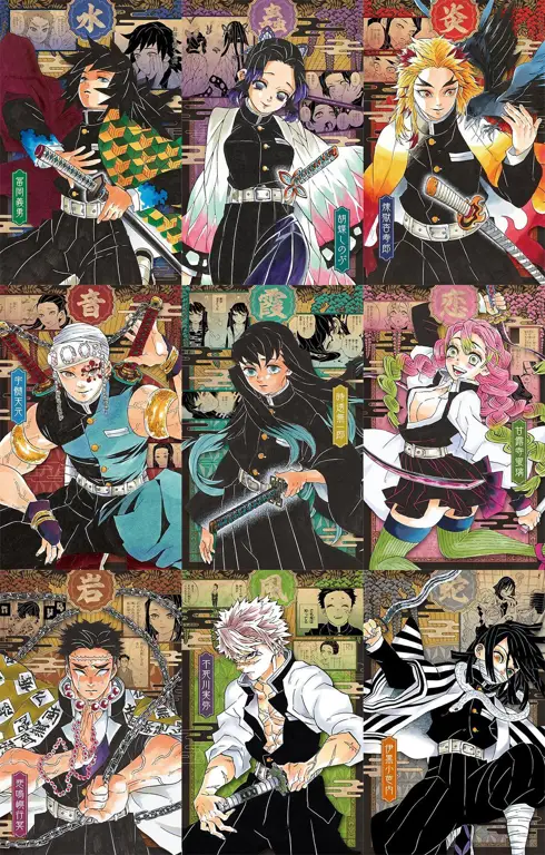 Sampul manga Demon Slayer: Kimetsu no Yaiba