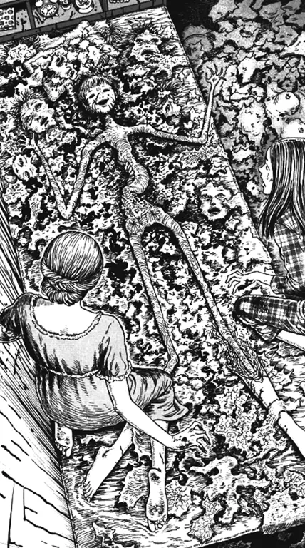 Sampul manga Gyo karya Junji Ito