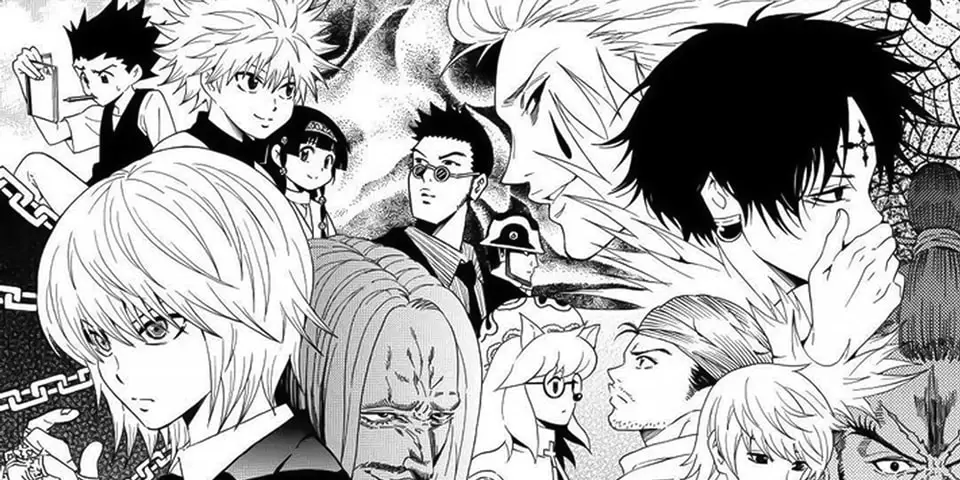 Gambar sampul manga Hunter x Hunter