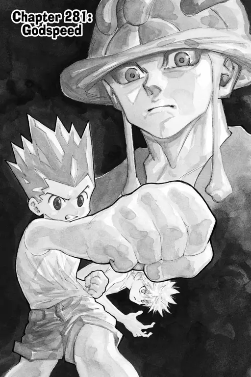 Gambar manga Hunter x Hunter