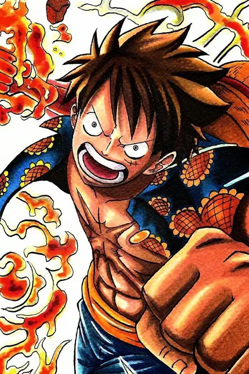 Gambar sampul manga One Piece