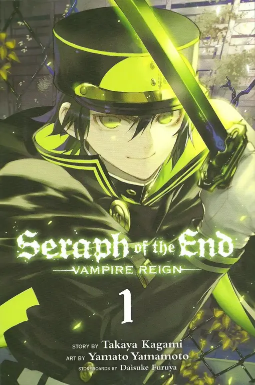 Gambar manga Owari no Seraph yang menginspirasi animenya