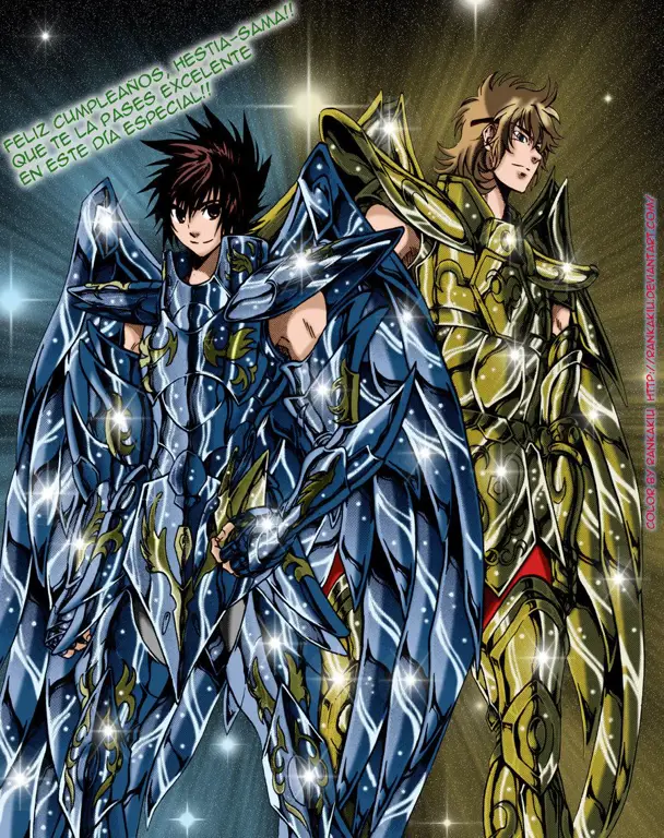 Sampul manga Saint Seiya