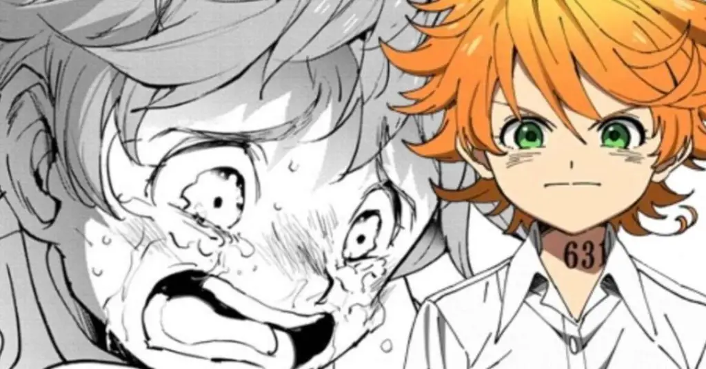 Perbandingan adegan manga dan anime The Promised Neverland