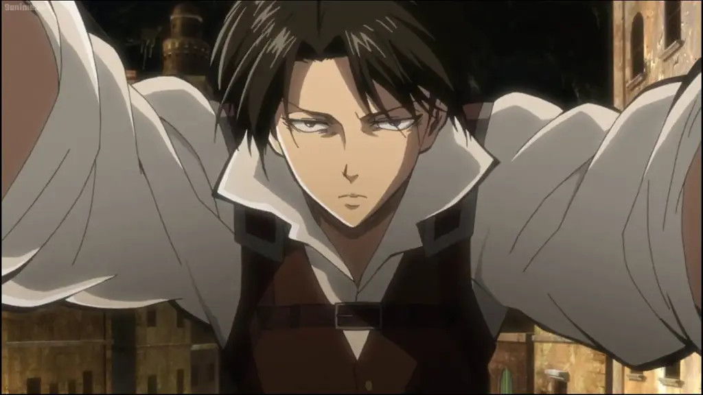 Gambar kilas balik Levi Ackerman di OVA Attack on Titan